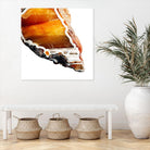 Blood Orange Agate A by GI ArtLab on GIANT ART - white abstract