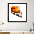 Blood Orange Agate A by GI ArtLab on GIANT ART - white abstract