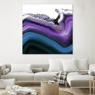 Aster Agate A by GI ArtLab on GIANT ART - blue abstract