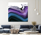 Aster Agate A by GI ArtLab on GIANT ART - blue abstract