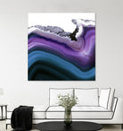 Aster Agate A by GI ArtLab on GIANT ART - blue abstract