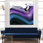 Aster Agate A by GI ArtLab on GIANT ART - blue abstract