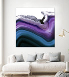 Aster Agate A by GI ArtLab on GIANT ART - blue abstract