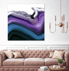 Aster Agate A by GI ArtLab on GIANT ART - blue abstract