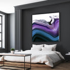 Aster Agate A by GI ArtLab on GIANT ART - blue abstract