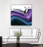 Aster Agate A by GI ArtLab on GIANT ART - blue abstract