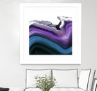 Aster Agate A by GI ArtLab on GIANT ART - blue abstract