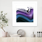 Aster Agate A by GI ArtLab on GIANT ART - blue abstract