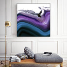 Aster Agate A by GI ArtLab on GIANT ART - blue abstract