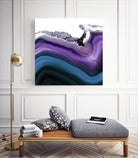 Aster Agate A by GI ArtLab on GIANT ART - blue abstract