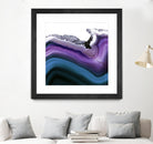 Aster Agate A by GI ArtLab on GIANT ART - blue abstract