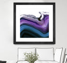 Aster Agate A by GI ArtLab on GIANT ART - blue abstract