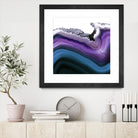 Aster Agate A by GI ArtLab on GIANT ART - blue abstract