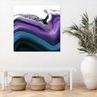 Aster Agate A by GI ArtLab on GIANT ART - blue abstract