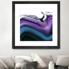 Aster Agate A by GI ArtLab on GIANT ART - blue abstract