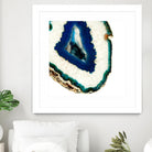 Mediterranean Agate A by GI ArtLab on GIANT ART - blue abstract agate