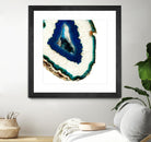Mediterranean Agate A by GI ArtLab on GIANT ART - blue abstract agate