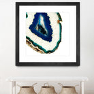 Mediterranean Agate A by GI ArtLab on GIANT ART - blue abstract agate