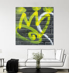 Graffiti Study 2 by Acer Images on GIANT ART - grey abstract