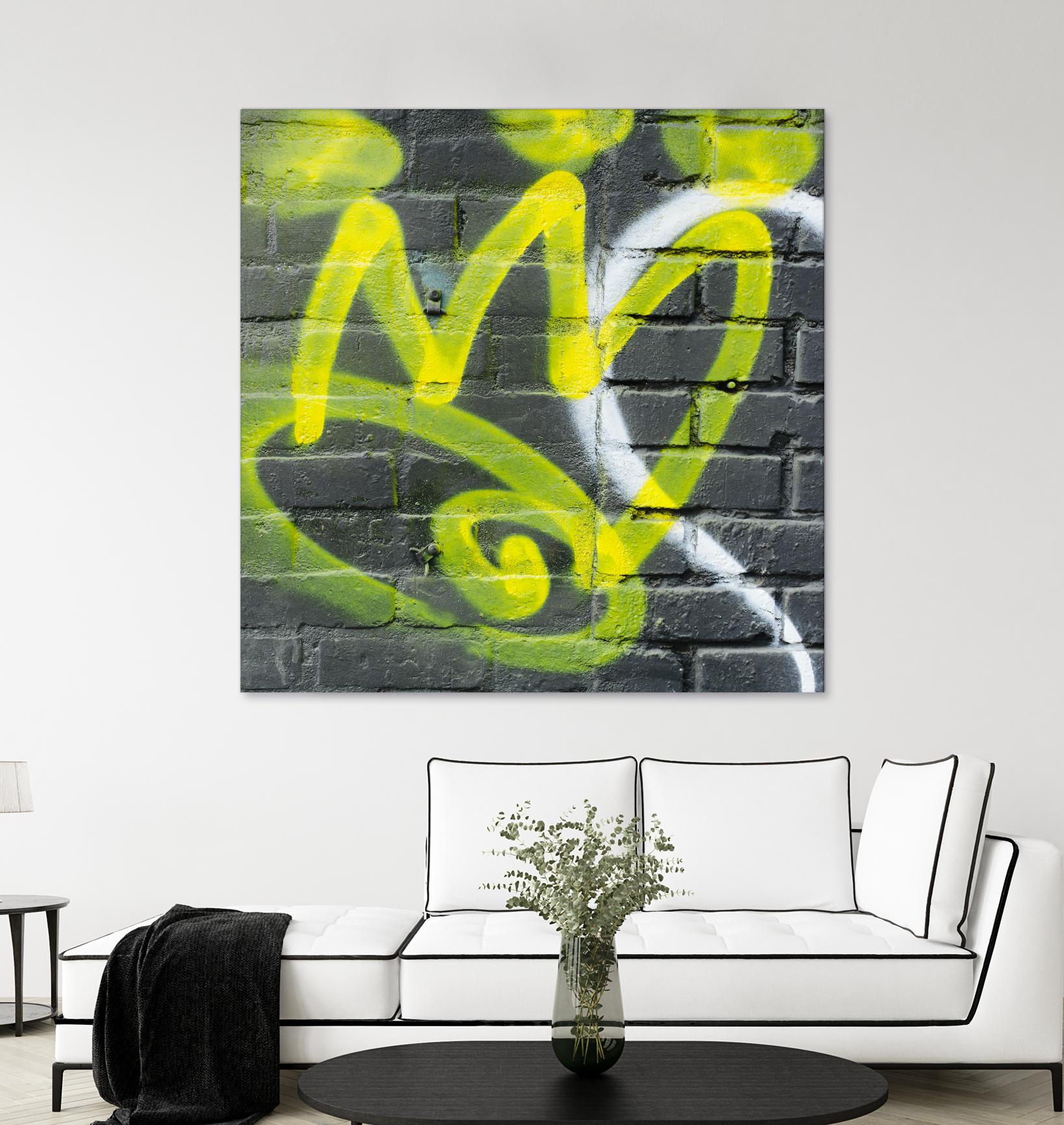 Graffiti Study 2 by Acer Images on GIANT ART - grey abstract