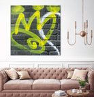Graffiti Study 2 by Acer Images on GIANT ART - grey abstract