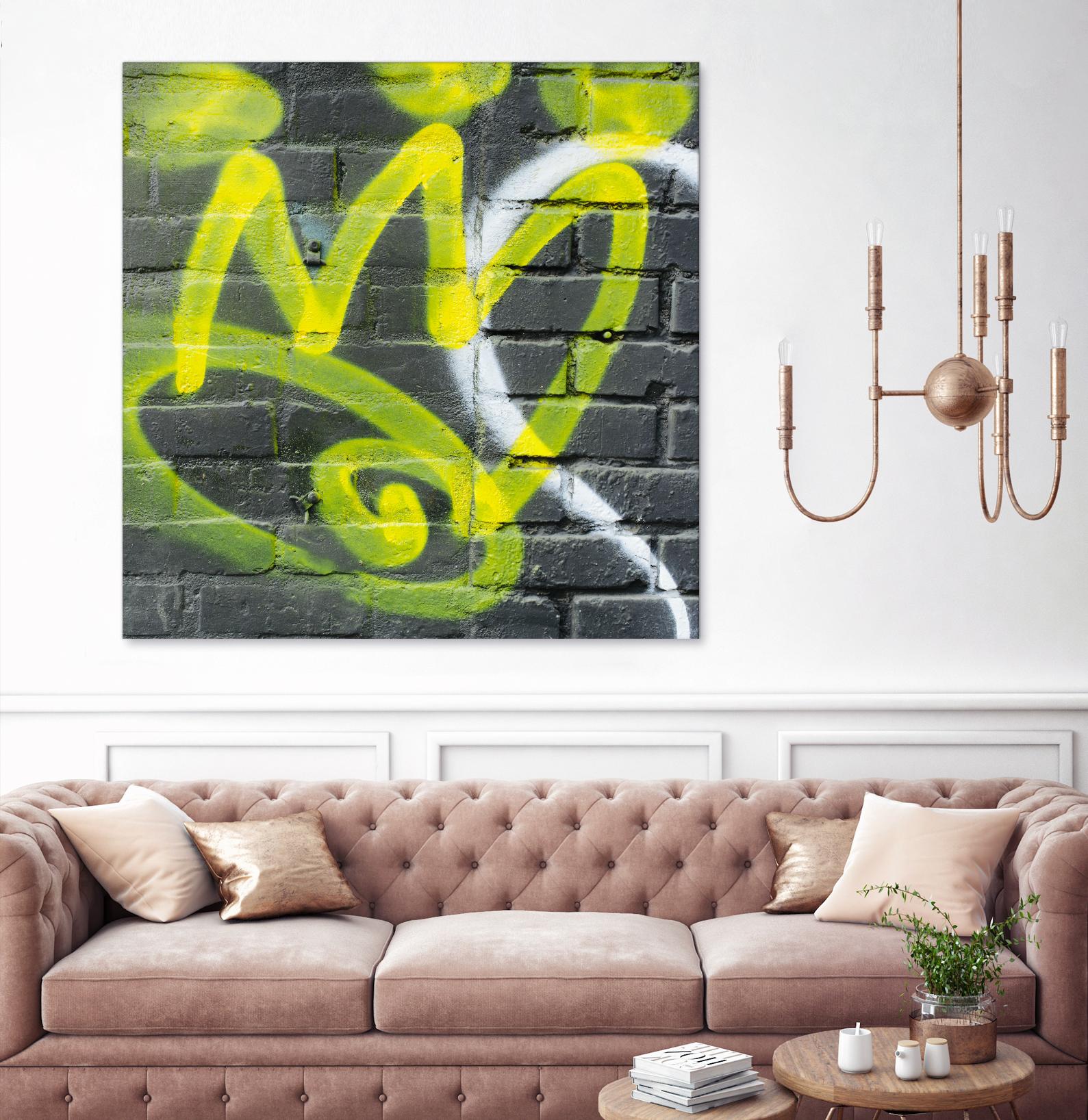 Graffiti Study 2 by Acer Images on GIANT ART - grey abstract