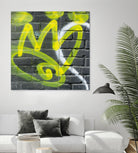 Graffiti Study 2 by Acer Images on GIANT ART - grey abstract