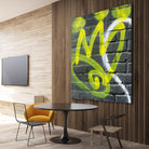 Graffiti Study 2 by Acer Images on GIANT ART - grey abstract