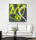 Graffiti Study 2 by Acer Images on GIANT ART - grey abstract