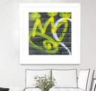 Graffiti Study 2 by Acer Images on GIANT ART - grey abstract