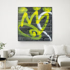 Graffiti Study 2 by Acer Images on GIANT ART - grey abstract