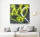 Graffiti Study 2 by Acer Images on GIANT ART - grey abstract