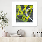 Graffiti Study 2 by Acer Images on GIANT ART - grey abstract