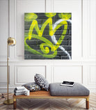 Graffiti Study 2 by Acer Images on GIANT ART - grey abstract