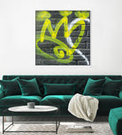 Graffiti Study 2 by Acer Images on GIANT ART - grey abstract