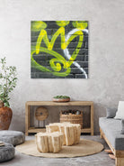 Graffiti Study 2 by Acer Images on GIANT ART - grey abstract