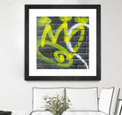 Graffiti Study 2 by Acer Images on GIANT ART - grey abstract