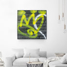 Graffiti Study 2 by Acer Images on GIANT ART - grey abstract