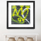 Graffiti Study 2 by Acer Images on GIANT ART - grey abstract