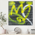 Graffiti Study 2 by Acer Images on GIANT ART - grey abstract