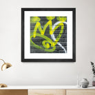 Graffiti Study 2 by Acer Images on GIANT ART - grey abstract