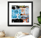 Graffiti Study 5 by Acer Images on GIANT ART - blue abstract