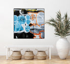 Graffiti Study 5 by Acer Images on GIANT ART - blue abstract