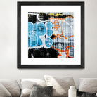 Graffiti Study 5 by Acer Images on GIANT ART - blue abstract