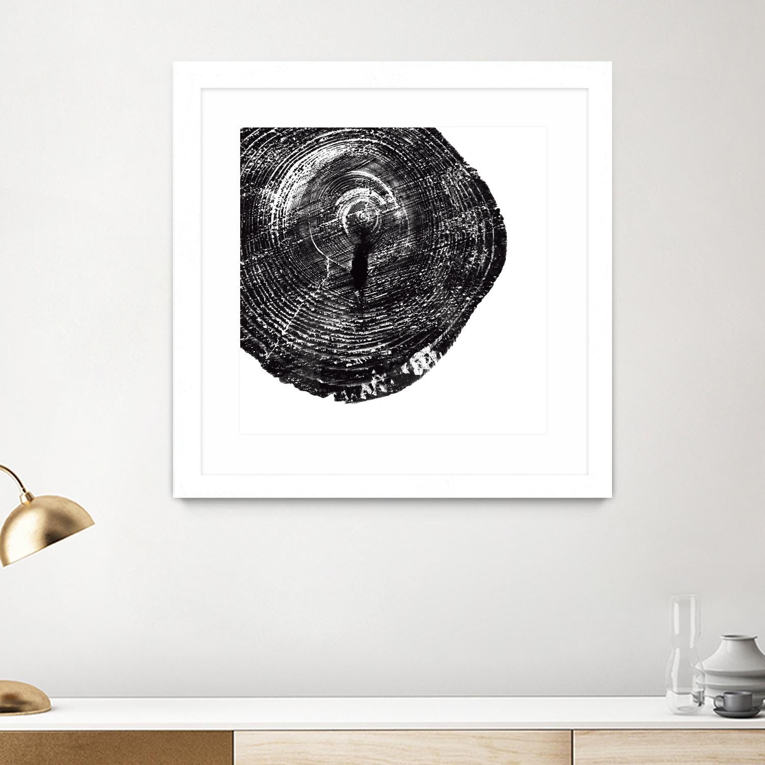 Chopped 60 by GI ArtLab on GIANT ART - white trees