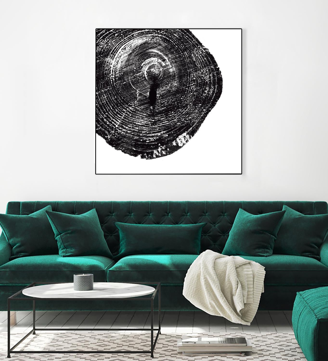 Chopped 60 by GI ArtLab on GIANT ART - white trees