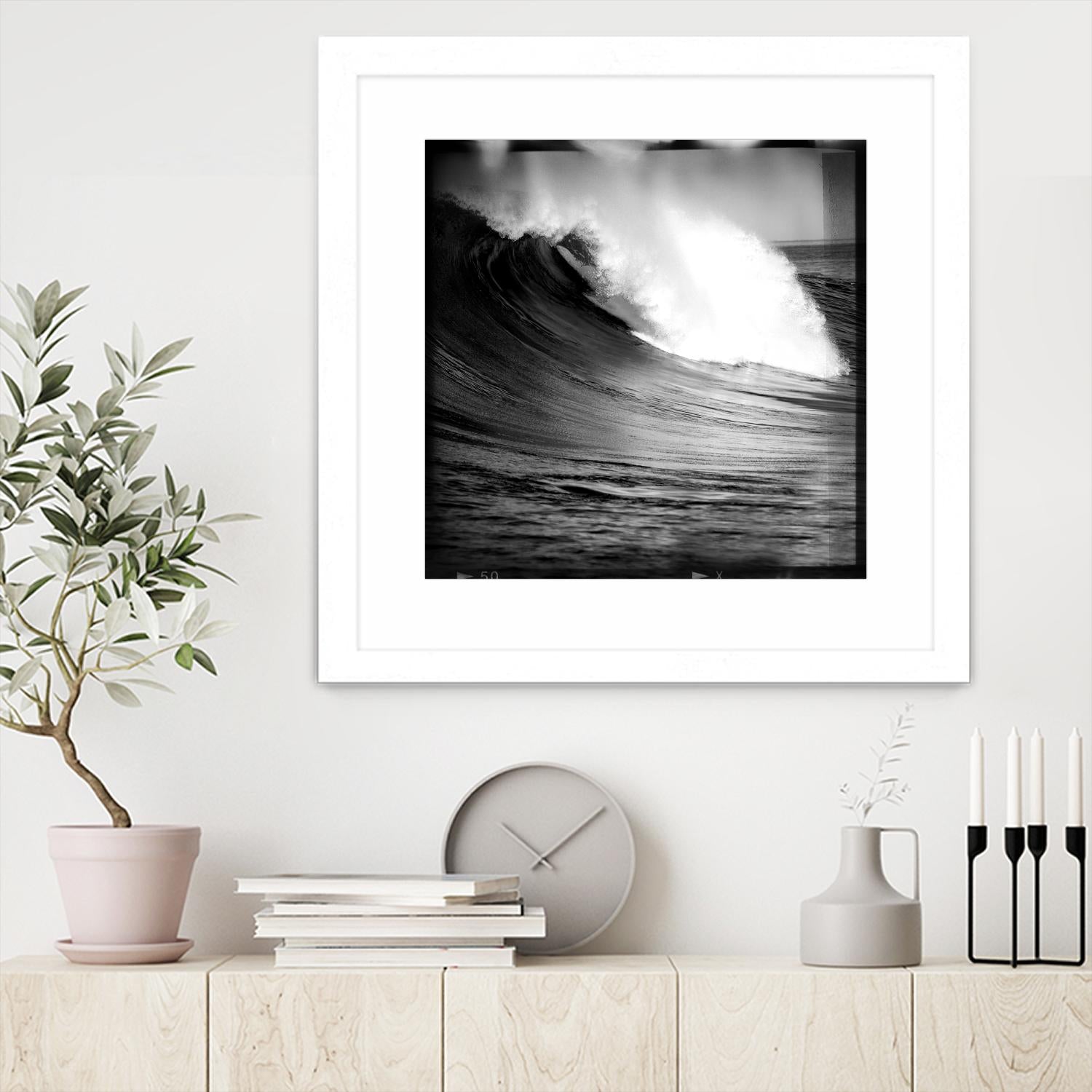 Wish You Were Here 8 by GI ArtLab on GIANT ART - black sea scene