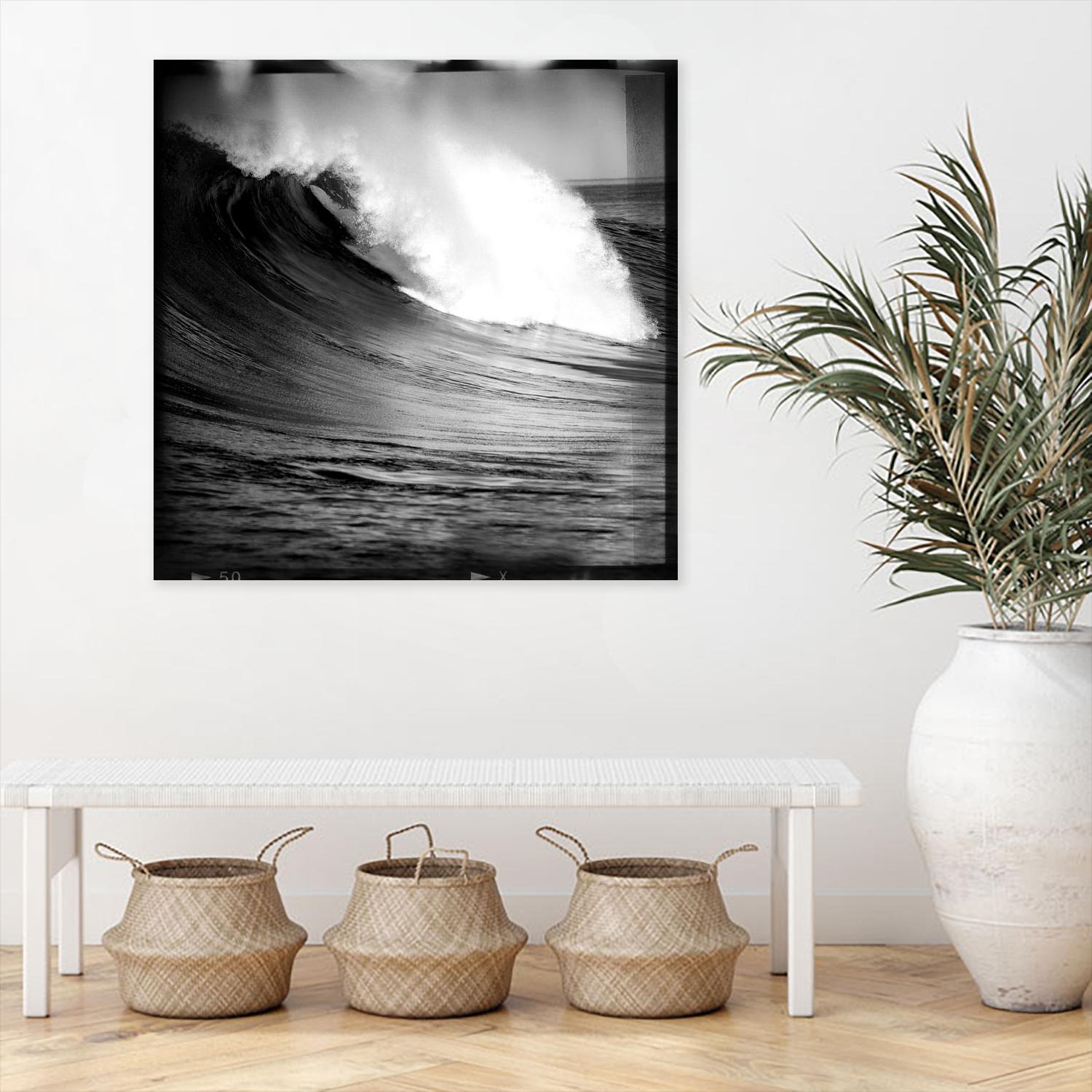 Wish You Were Here 8 by GI ArtLab on GIANT ART - black sea scene