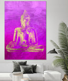 Buddha by GI ArtLab on GIANT ART - yellow oriental