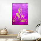 Buddha by GI ArtLab on GIANT ART - yellow oriental